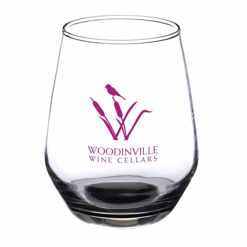 12 oz Silicia Stemless Wine Glasses - 2