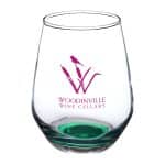 12 oz Silicia Stemless Wine Glasses - 5