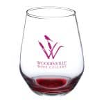 12 oz Silicia Stemless Wine Glasses - 8