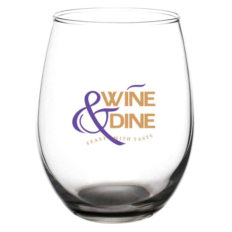 15 oz. Stemless Wine Glasses - 2