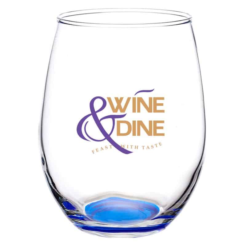 15 oz. Stemless Wine Glasses - 3