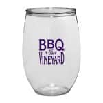 16 Oz. PET Stemless Wine Glass - 1