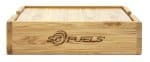 4 Piece Bamboo Coaster Set w/Case