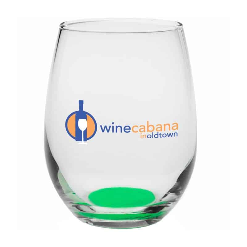 9 oz. Libbey ® Stemless Wine Glasses - 5