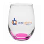 9 oz. Libbey ® Stemless Wine Glasses - 6