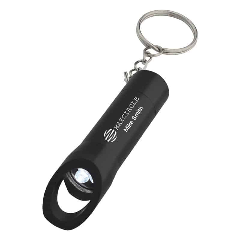 Aluminum Led Flashlight With Bottle Opener - 6