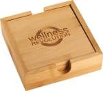 Bamboo Coaster Set - 3