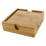 Bamboo Coaster Set - 4