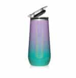 BruMate Stemless Champagne Flute Glitter and Print Colors - 7
