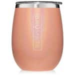 BruMate Stemless Uncork'd 14oz Wine Glass Glitter and Print Colors - 9