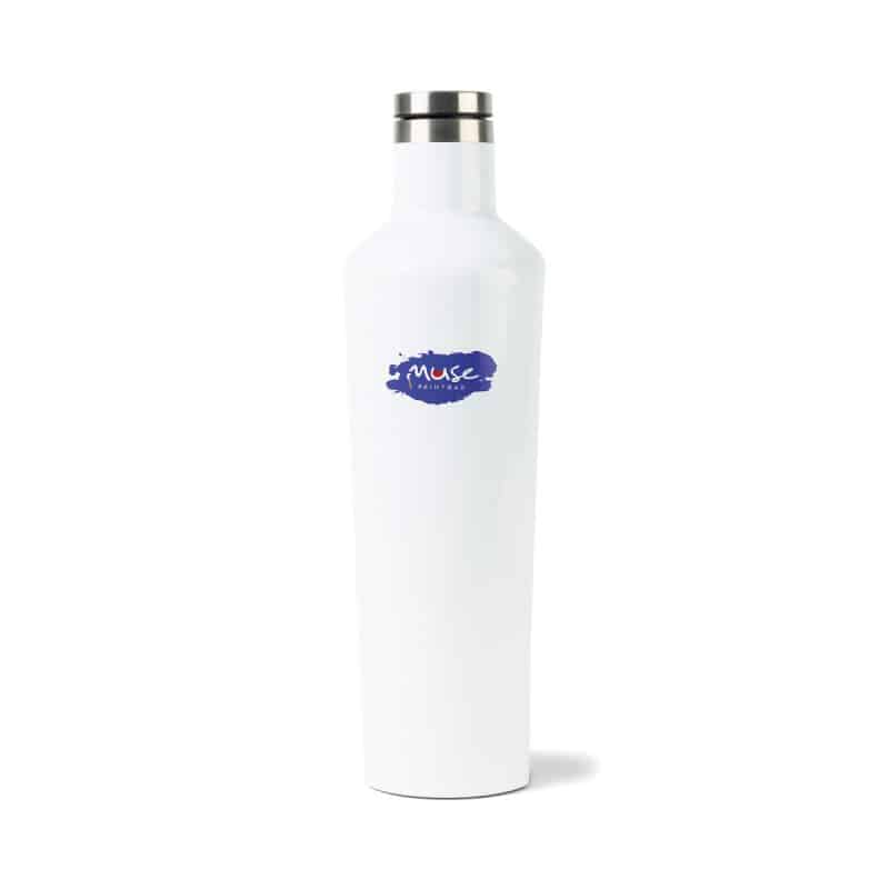CORKCICLE® Canteen & Stemless Wine Cup Gift Set - Gloss White - 2