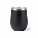 CORKCICLE® Canteen & Stemless Wine Cup Gift Set - Matte Black - 2