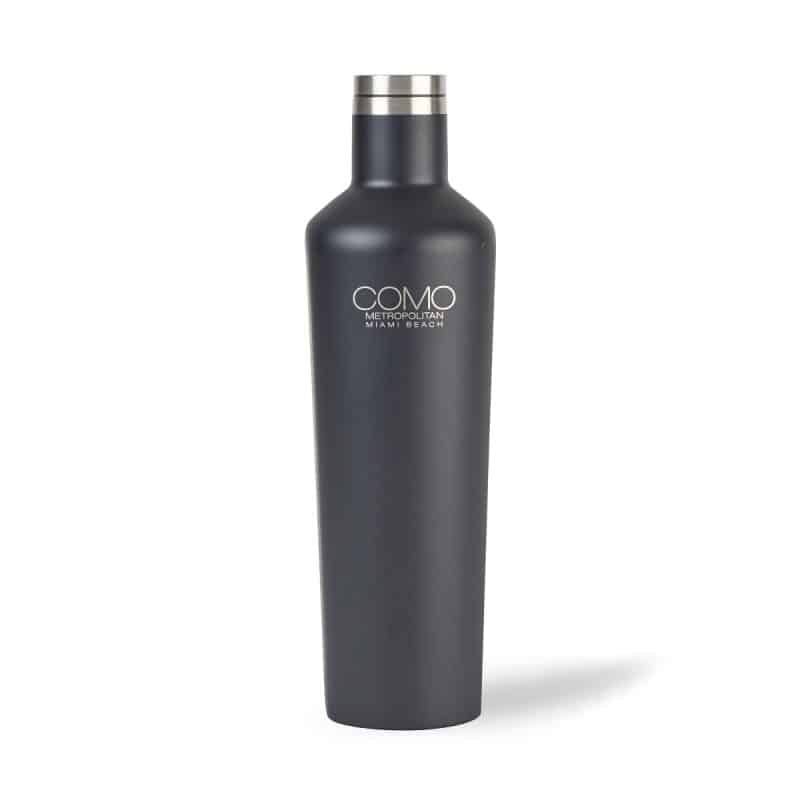 CORKCICLE® Canteen & Stemless Wine Cup Gift Set - Matte Black - 3