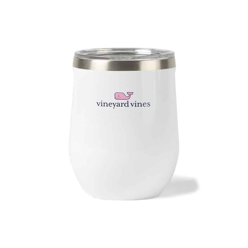 CORKCICLE® Stemless Wine Cup Gift Set - Gloss White - 2