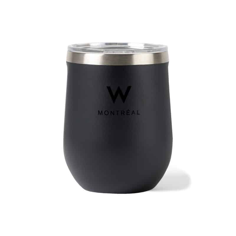 CORKCICLE® Stemless Wine Cup Gift Set - Matte Black - 2