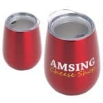 Cabernet 10 oz Vacuum Insulated Stainless Steel Wine Goblet - 6