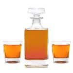 Decanter - Front Only - 2 Glasses - 1
