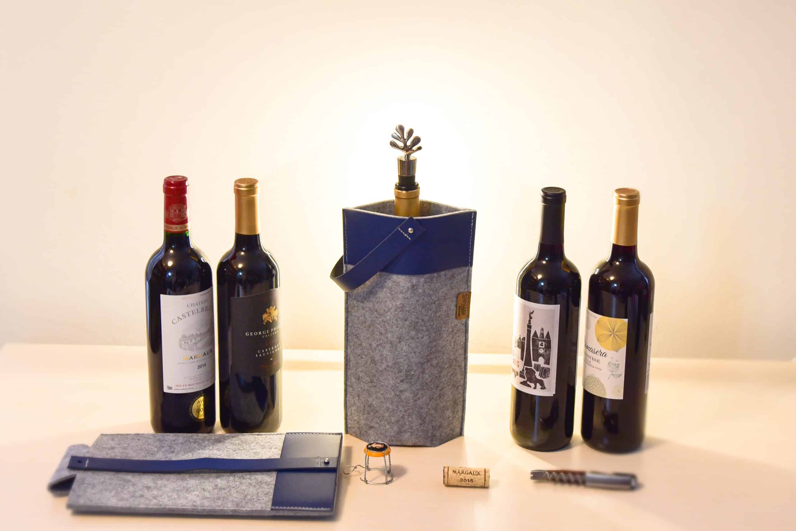 Feltro Wine Carrier