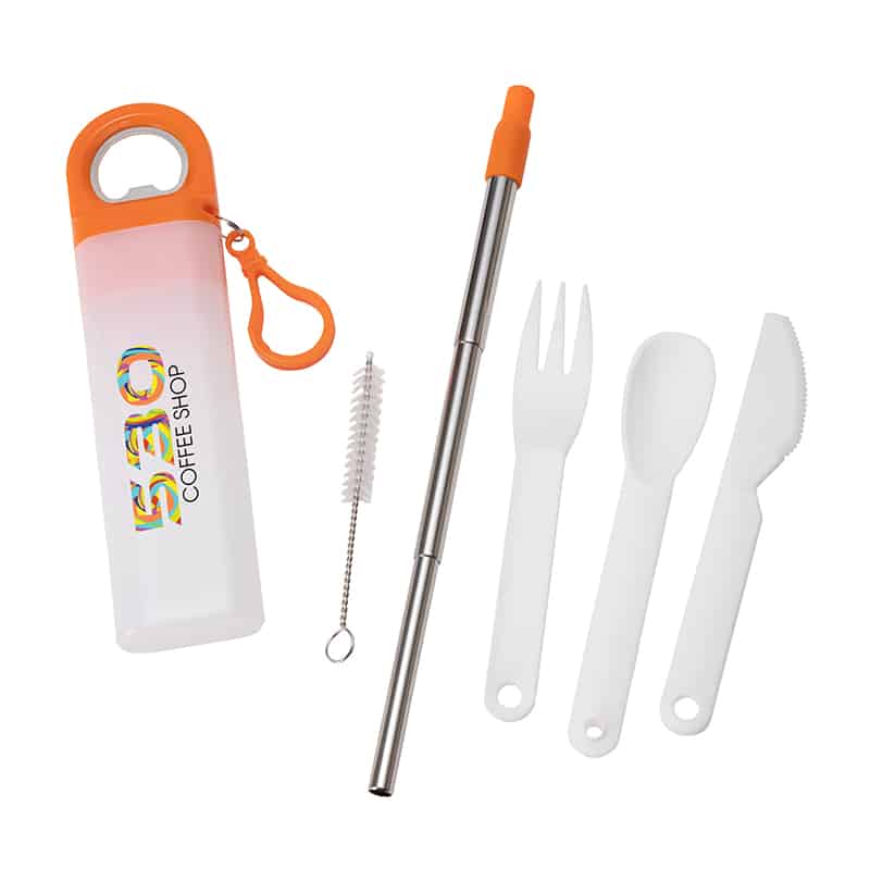 Griffith 3-in-1 Metal Straw