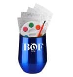 Holiday Adult Paint Set & Wine Tumbler - 4