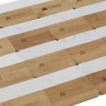 Marble and Bamboo Coaster Set - 3
