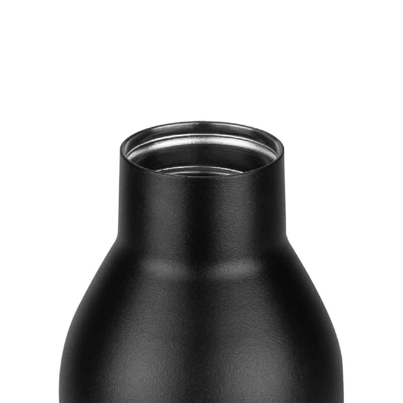 MiiR® Vacuum Insulated Wine Bottle - 25 Oz. - Black Powder - 3