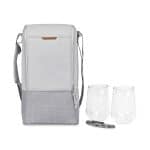 Parkview Insulated Wine-to-Go Carry Tote - Greystone - 1