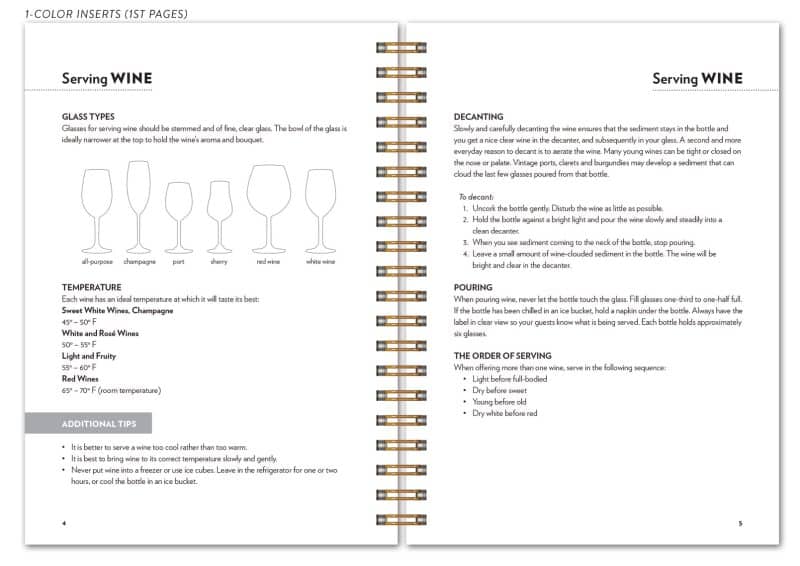 TasterJournals™ Classic Wine Journal (5"x7") - 3
