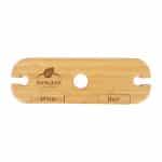 Temecula 3-Piece Bamboo Wine Caddy - 1