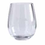 Tritan Stemless Wine Glass 2 Piece Set