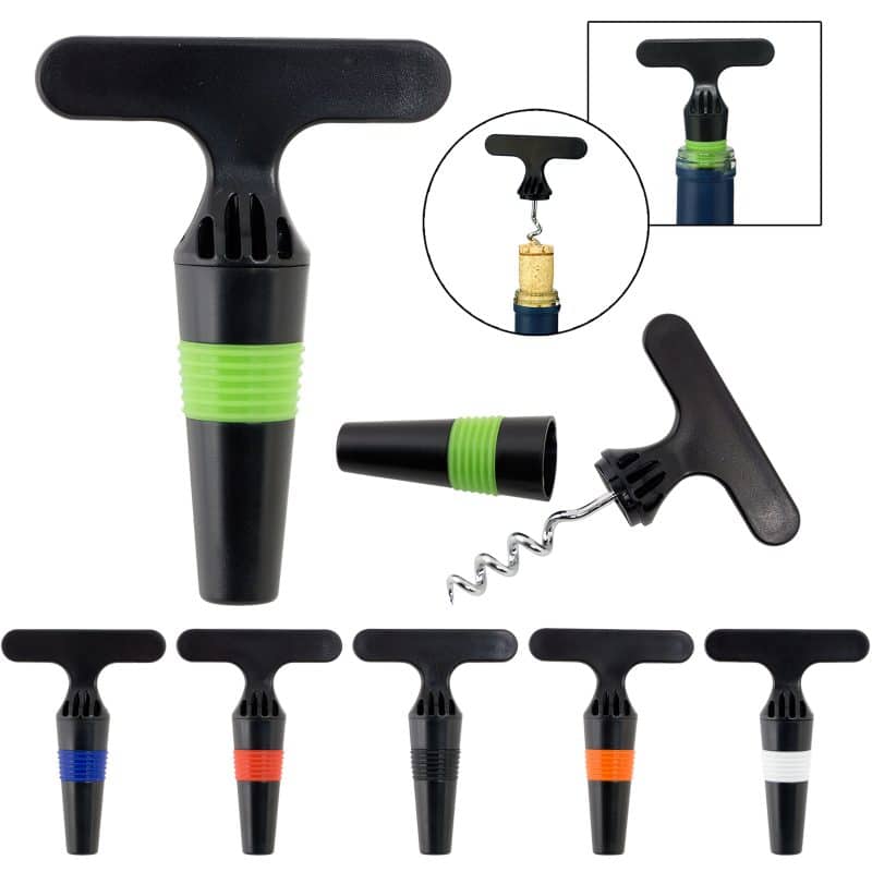 Wine Stopper & Opener - 1