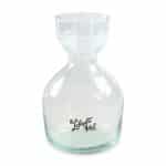 Be Home® Premium Recycled Ripple Carafe - Short - Clear