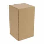 Be Home® Premium Recycled Ripple Carafe - Short - Clear - 2