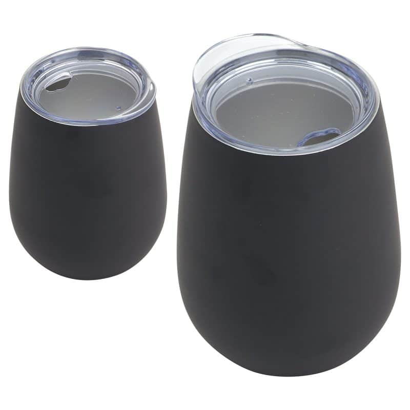 Cabernet 10 oz Vacuum Insulated Stainless Steel Wine Goblet - 3