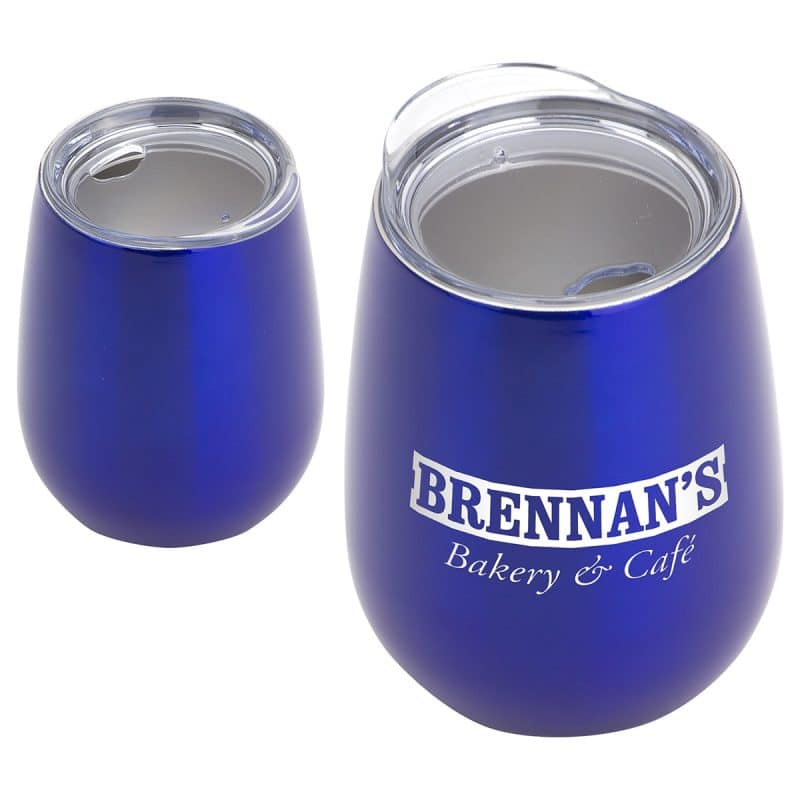 Cabernet 10 oz Vacuum Insulated Stainless Steel Wine Goblet - 4