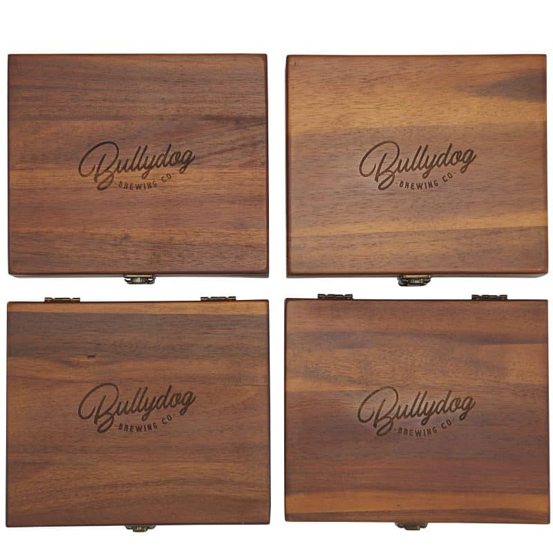 Graze Wood and Metal Wine Set - 5