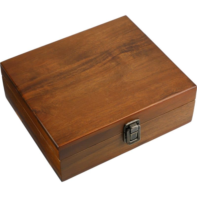 Graze Wood and Metal Wine Set - 6