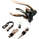 Graze Wood and Metal Wine Set - 8