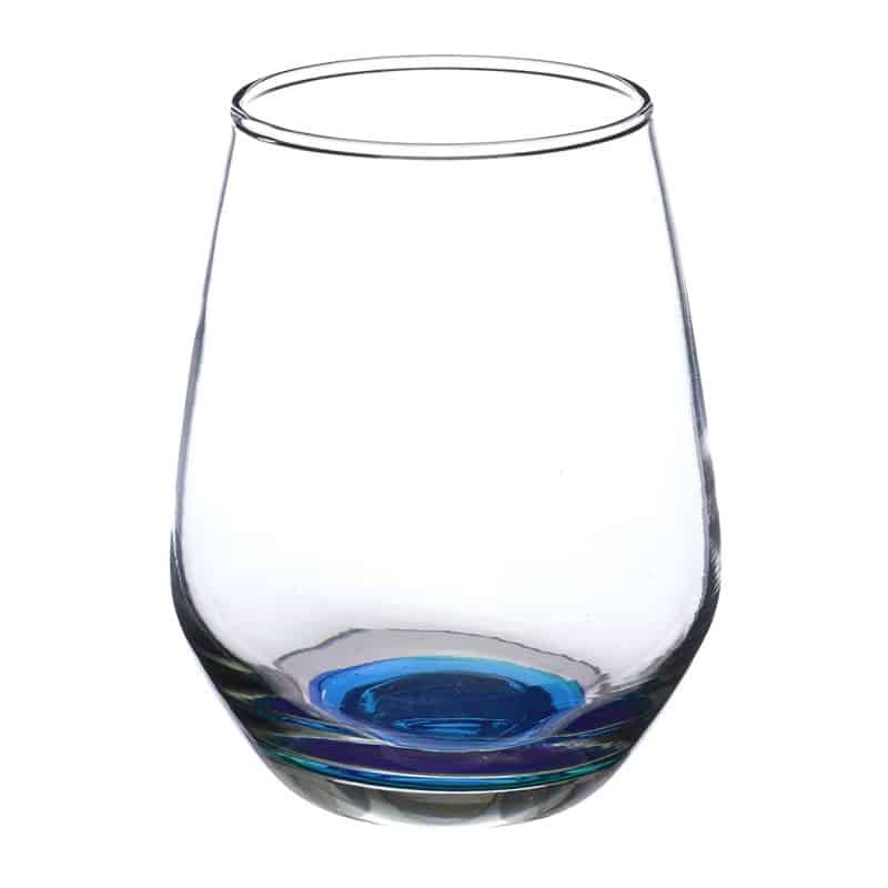 12 oz Silicia Stemless Wine Glasses - 9