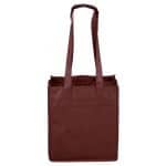 10"W x 11"H x 7"Gusset - "THE SONOMA" 6 Bottle Wine Tote Bag (Overseas) - 3