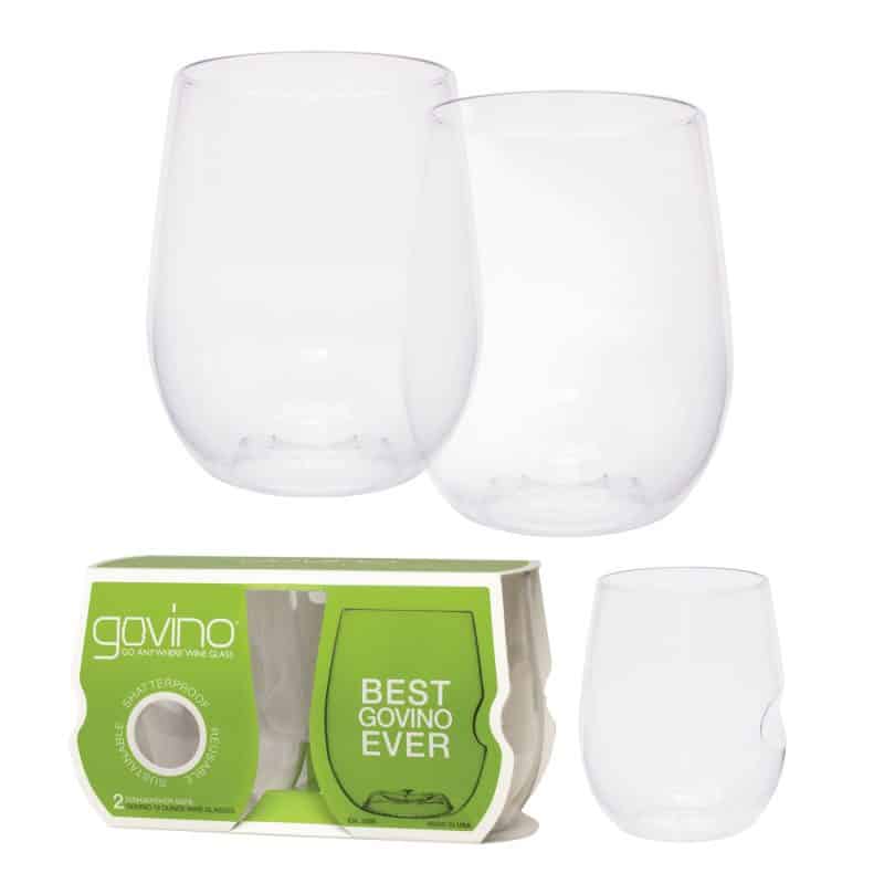 12 Oz. Dishwasher Safe Govino® Wine/Cocktail Glass 2 Pack - 1