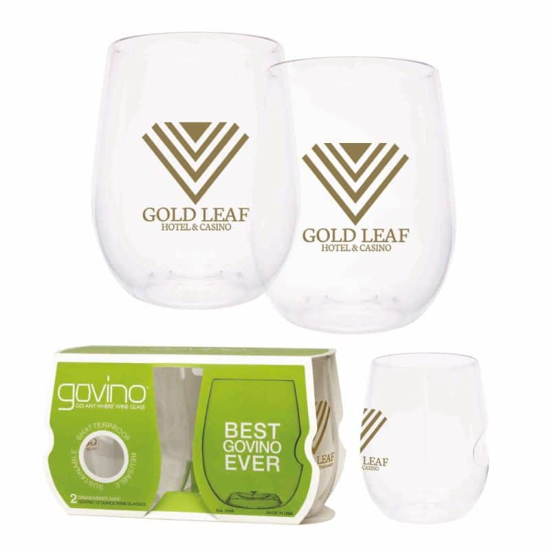 12 Oz. Dishwasher Safe Govino® Wine/Cocktail Glass 2 Pack