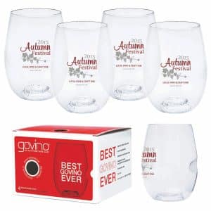 16 Oz. Dishwasher Safe Govino® Wine Glass 4 Pack