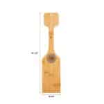Bamboo BBQ Grill Scraper with Bottle Opener - 1