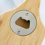 Bamboo BBQ Grill Scraper with Bottle Opener - 2