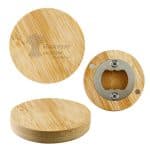 Bamboo Bottle Opener Magnet - 2