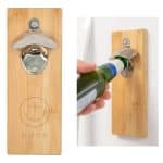 Bamboo Wall Mounted Bottle Opener - 2