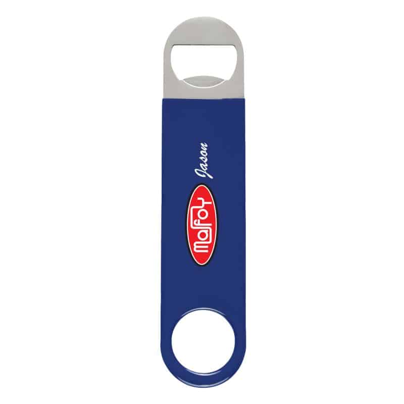 Large Vinyl Coated Stainless Steel Bottle Opener - 8