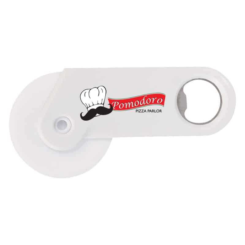 Pizza Cutter With Bottle Opener - 9