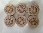 Round Magnetic Bottle Opener (Clearwater) - 6